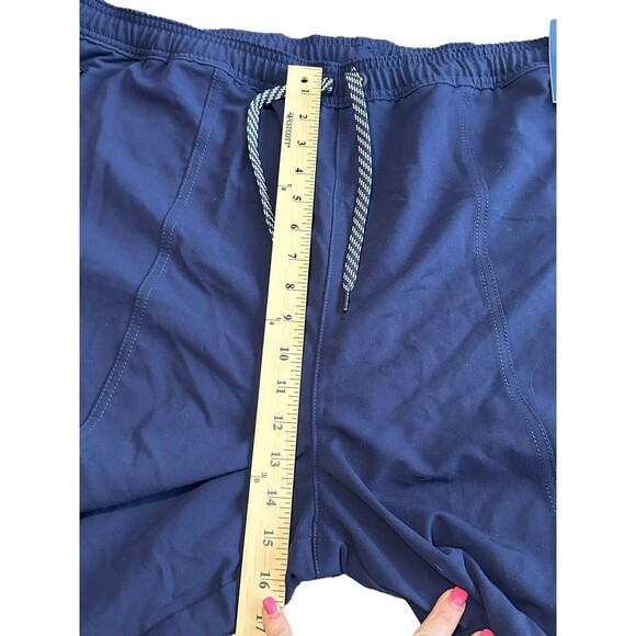 Jaanuu NWT Women's 3X Scrub Uniform Pants In Navy Blue Elastic Waist Joggers H13 - Picture 5 of 11